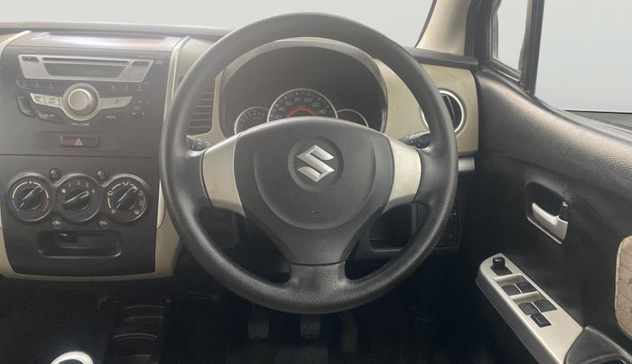 2015 Maruti Wagon R 1.0 VXI, Petrol, Manual, 30,157 km, Steering Wheel Close Up