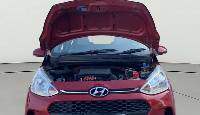 2018 Hyundai Grand i10 SPORTZ 1.2 KAPPA VTVT DUAL TONE, CNG, Manual, 65,557 km, Open Bonet