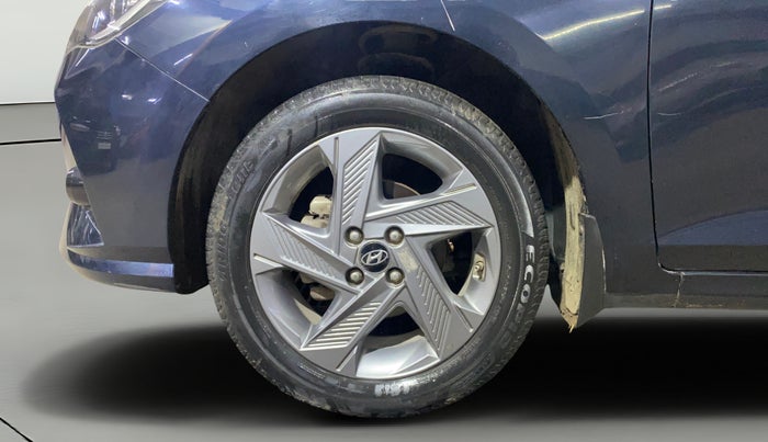 2022 Hyundai Verna SX (O)1.5 MPi, Petrol, Manual, 39,191 km, Left Front Wheel