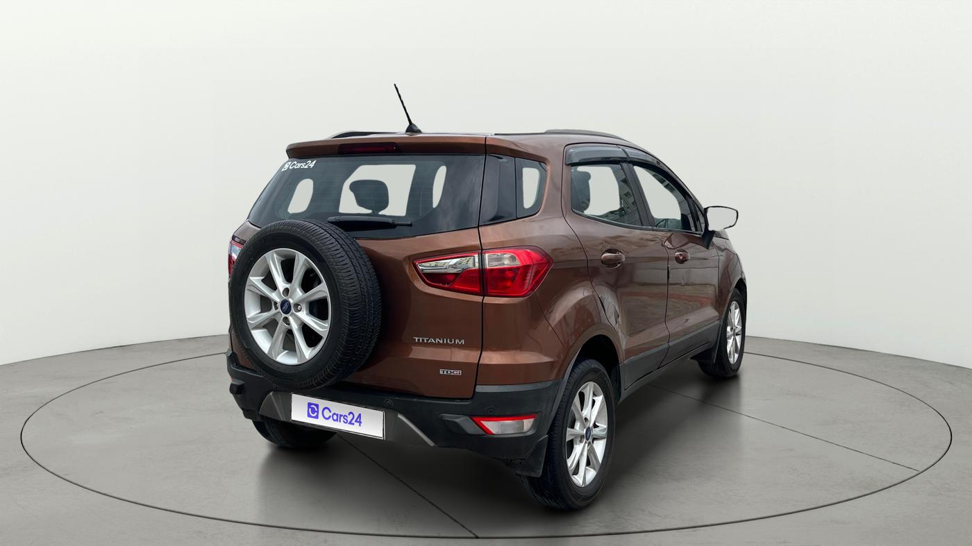 2020 Ford Ecosport TITANIUM 1.5L DIESEL, Diesel, Manual, 99,481 km, Right Back Diagonal