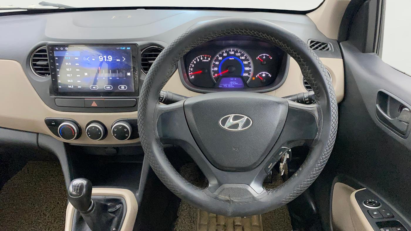 2014 Hyundai Grand i10 MAGNA 1.2 KAPPA VTVT, Petrol, Manual, 45,035 km, Steering Wheel Close Up