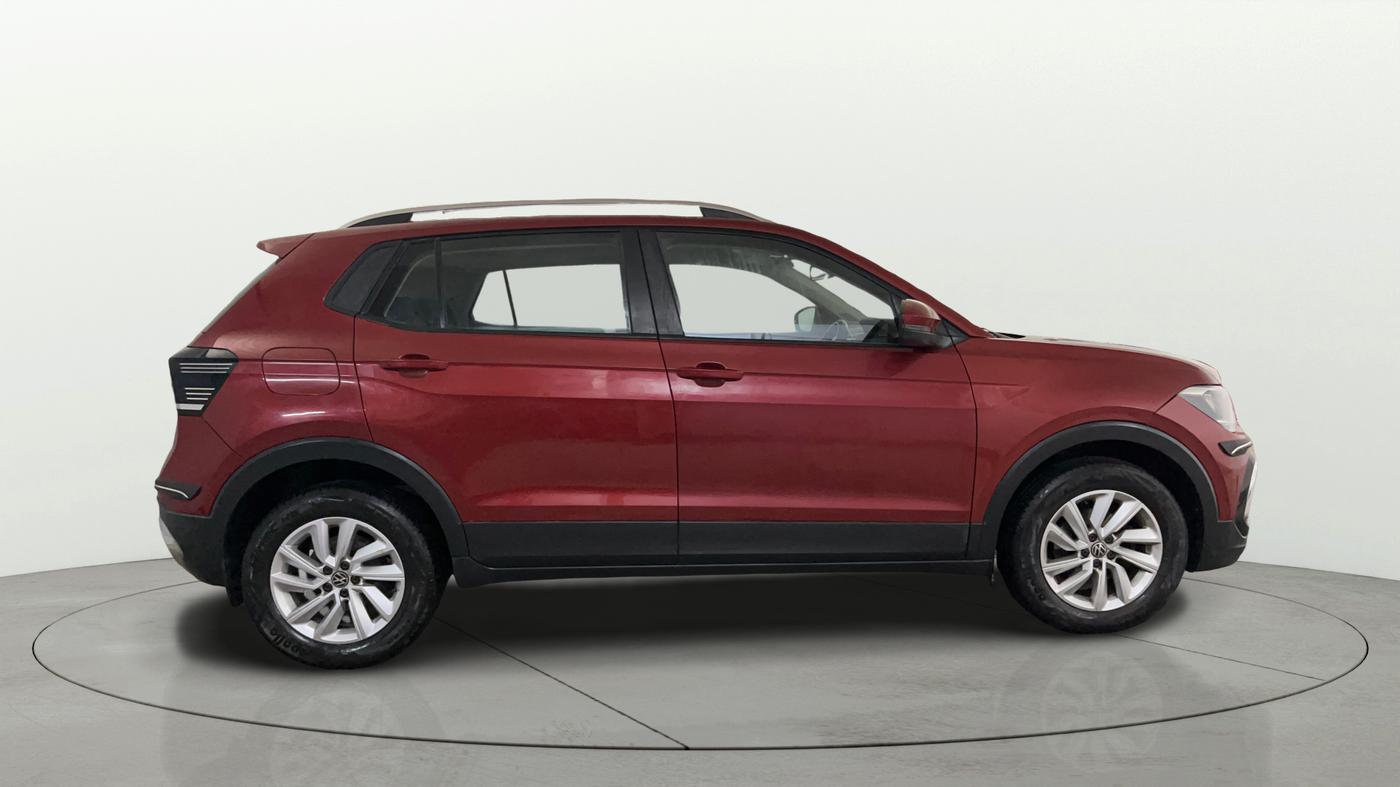 2022 Volkswagen TAIGUN HIGHLINE 1.0 TSI AT, Petrol, Automatic, 17,892 km, Right Side View