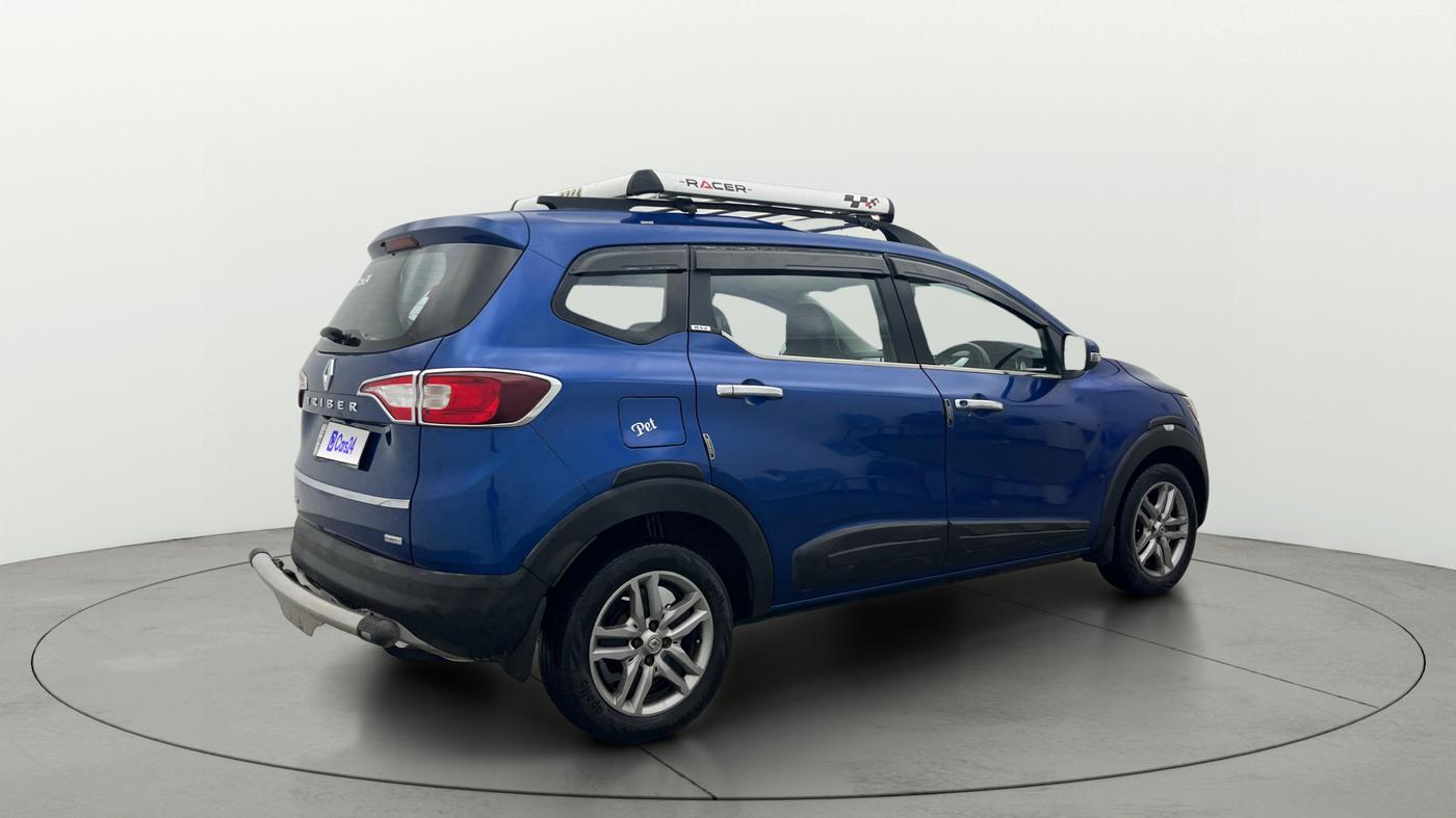 2020 Renault TRIBER RXZ, Petrol, Manual, 1,11,798 km, Right Back Diagonal