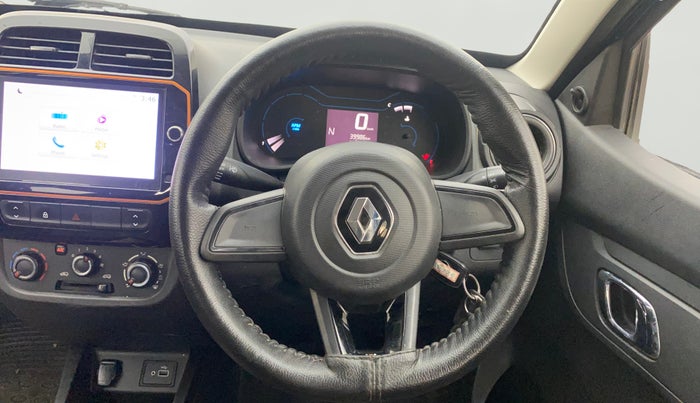 2020 Renault Kwid CLIMBER 1.0 AMT (O), Petrol, Automatic, 39,966 km, Steering Wheel Close Up