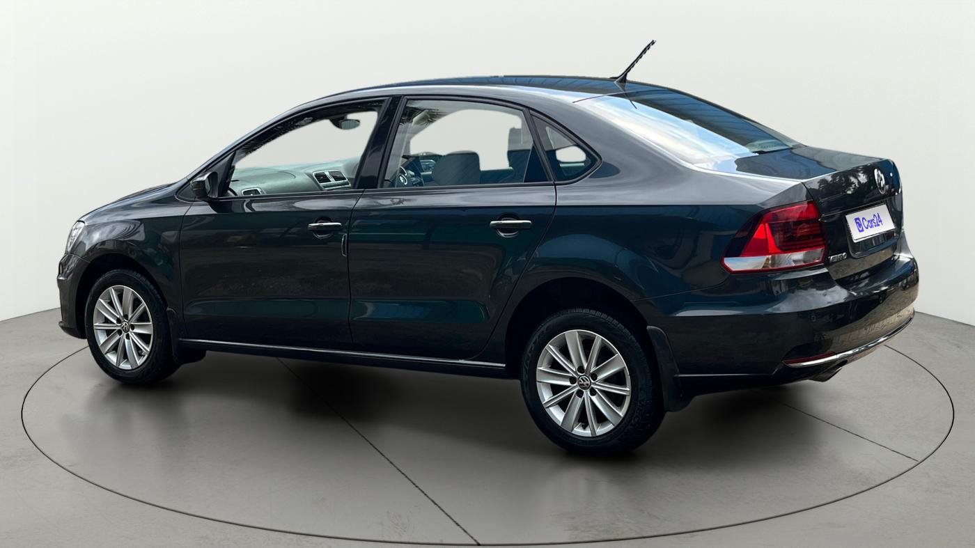 2016 Volkswagen Vento HIGHLINE PETROL AT, Petrol, Automatic, 25,550 km, Left Back Diagonal