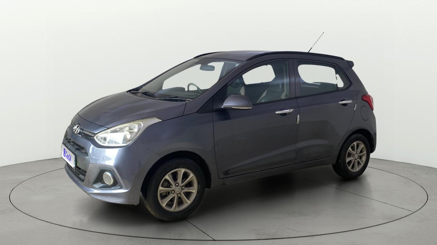 2016 Hyundai Grand i10 ASTA (O) 1.2 KAPPA VTVT, Petrol, Manual, 35,031 km, Left Front Diagonal