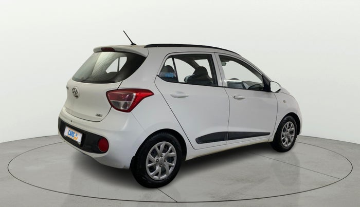 2018 Hyundai Grand i10 MAGNA 1.2 KAPPA VTVT, CNG, Manual, 51,511 km, Right Back Diagonal