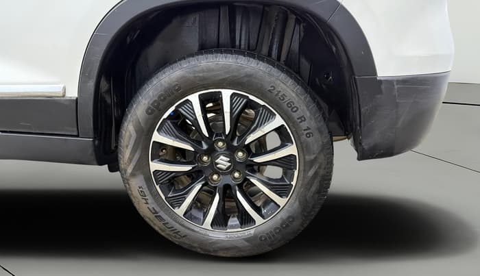 2022 Maruti Vitara Brezza ZXI PLUS AT SHVS, Petrol, Automatic, 78,930 km, Left Rear Wheel