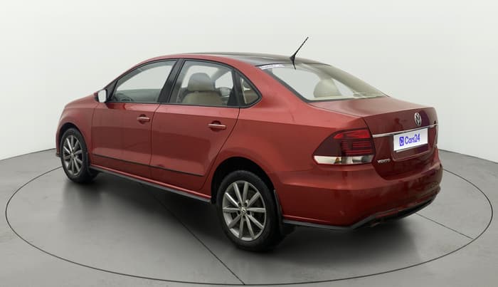 2019 Volkswagen Vento HIGHLINE PLUS 1.2 AT, Petrol, Automatic, 91,070 km, Left Back Diagonal