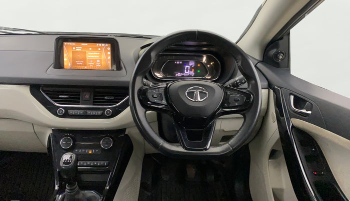 2020 Tata NEXON XZ PLUS (O) PETROL, Petrol, Manual, 20,702 km, Steering Wheel Close Up