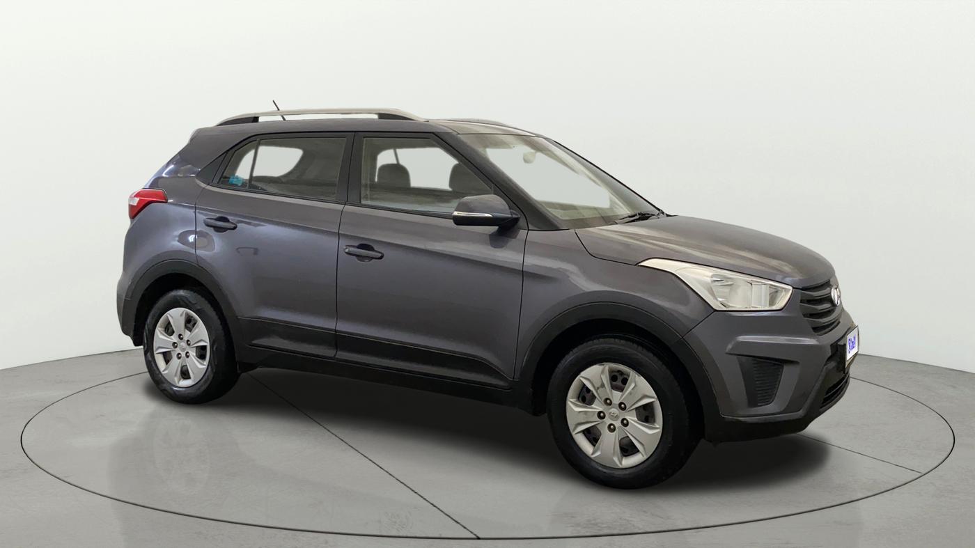 2017 Hyundai Creta E PLUS 1.6 PETROL, Petrol, Manual, 52,817 km, Right Front Diagonal