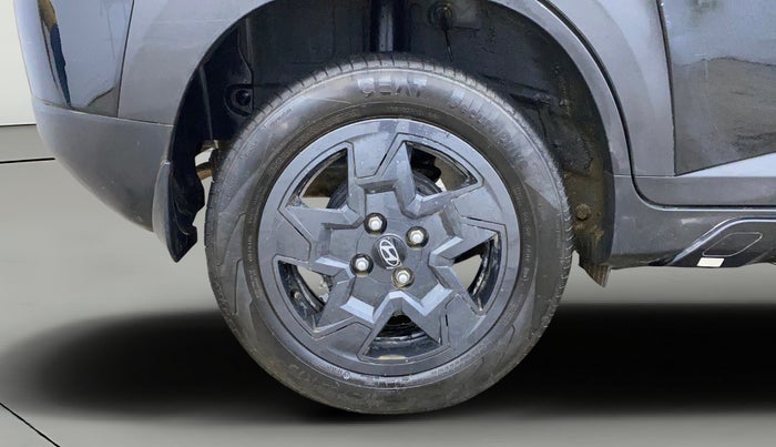 2025 Hyundai EXTER SX 1.2 MT Knight Edition Hy-CNG Duo, CNG, Manual, 4,273 km, Right Rear Wheel