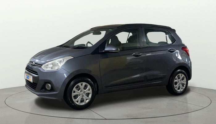 2016 Hyundai Grand i10 SPORTZ 1.2 KAPPA VTVT, CNG, Manual, 62,585 km, Left Front Diagonal
