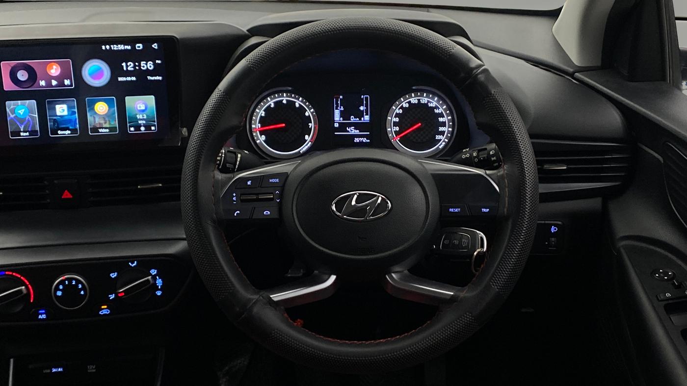 2022 Hyundai NEW I20 MAGNA 1.2 MT, Petrol, Manual, 26,768 km, Steering Wheel Close Up