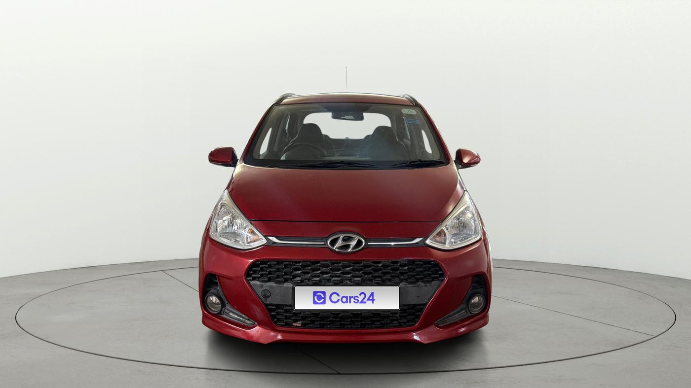 2018 Hyundai Grand i10 SPORTZ AT 1.2 KAPPA VTVT, Petrol, Automatic, 28,328 km, Front