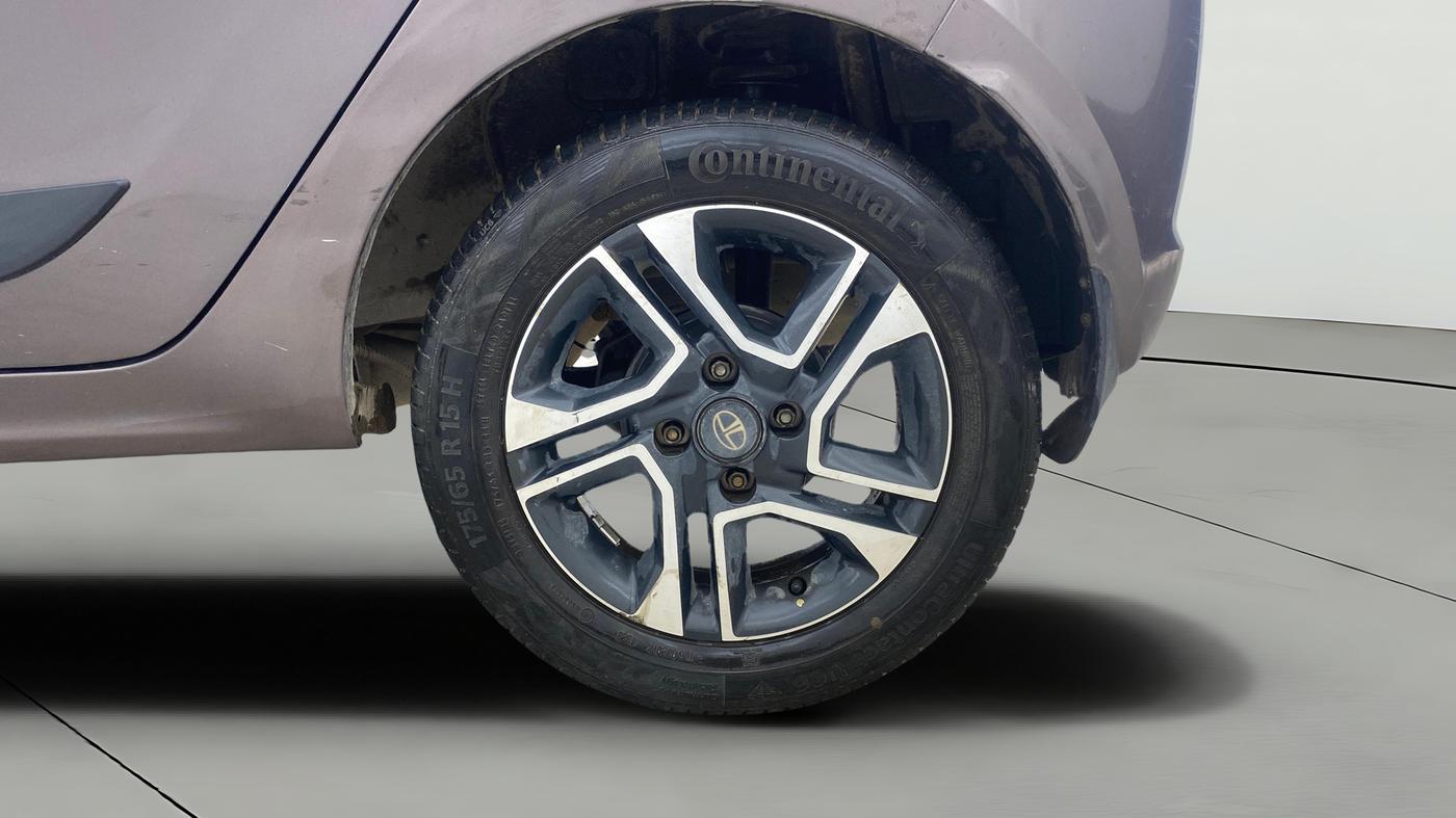 2019 Tata Tiago XZA PLUS PETROL, Petrol, Automatic, 78,371 km, Left Rear Wheel