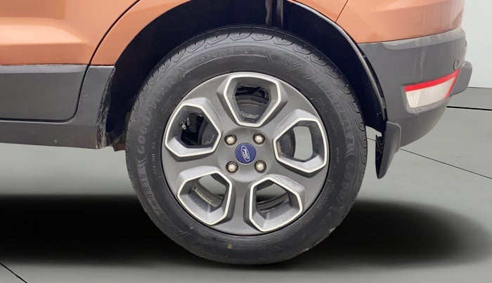 2019 Ford Ecosport TITANIUM 1.5L SPORTS(SUNROOF) DIESEL, Diesel, Manual, 1,04,043 km, Left Rear Wheel