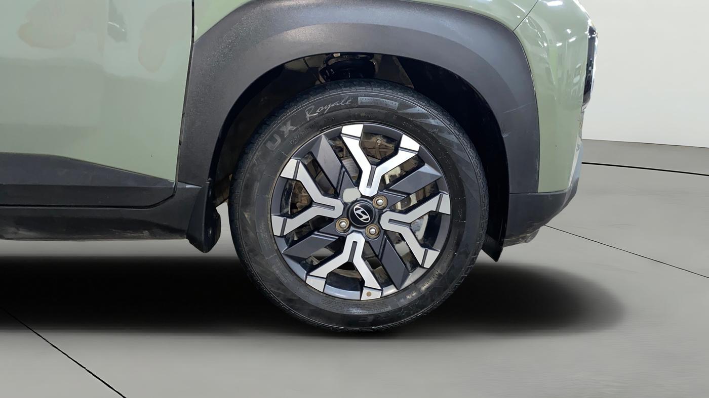 2023 Hyundai EXTER SX(O) CONNECT 1.2 AMT, Petrol, Automatic, 19,232 km, Right Front Wheel