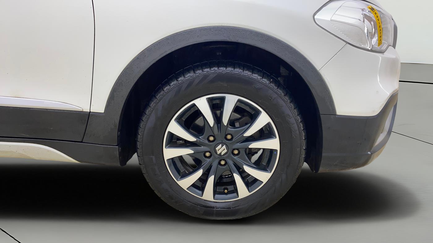 2021 Maruti S Cross ZETA AT 1.5, Petrol, Automatic, 74,349 km, Right Front Wheel