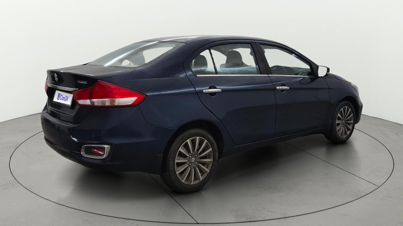2024 Maruti Ciaz ALPHA 1.5 SHVS PETROL, Petrol, Manual, 23,956 km, Right Back Diagonal