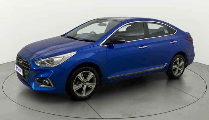 2018 Hyundai Verna 1.6 VTVT SX O, Petrol, Manual, 49,813 km, Left Front Diagonal
