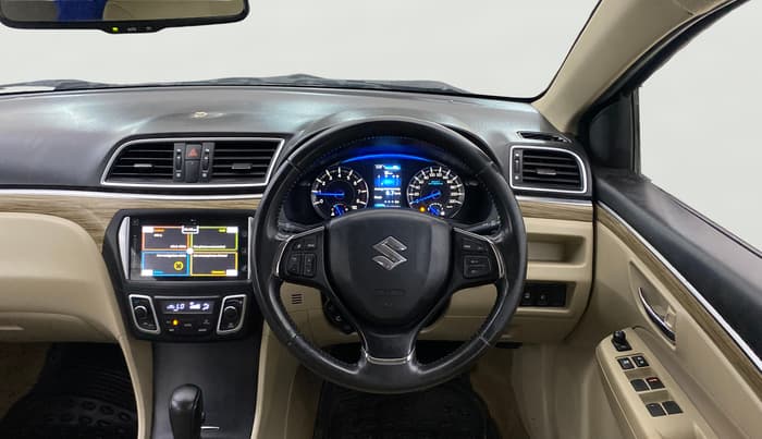 2019 Maruti Ciaz ALPHA  AT 1.5 SHVS PETROL, Petrol, Automatic, 91,080 km, Steering Wheel Close Up