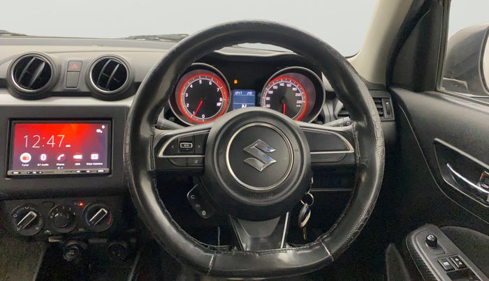 2019 Maruti Swift VXI AMT, Petrol, Automatic, 36,138 km, Steering Wheel Close Up