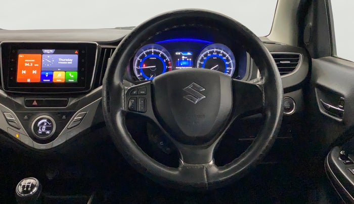 2020 Maruti Baleno ZETA PETROL 1.2, Petrol, Manual, 36,738 km, Steering Wheel Close Up