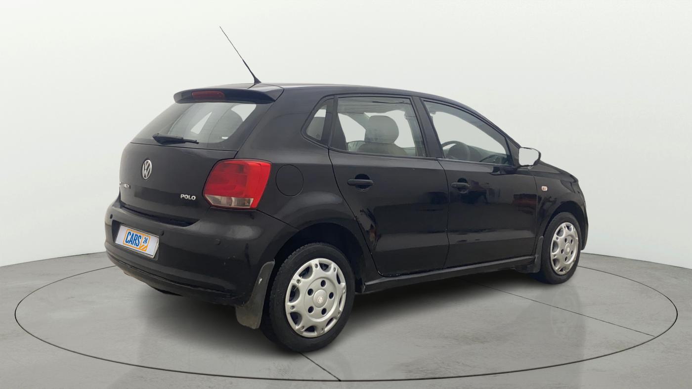 2012 Volkswagen Polo COMFORTLINE 1.2L, Diesel, Manual, 68,237 km, Right Back Diagonal