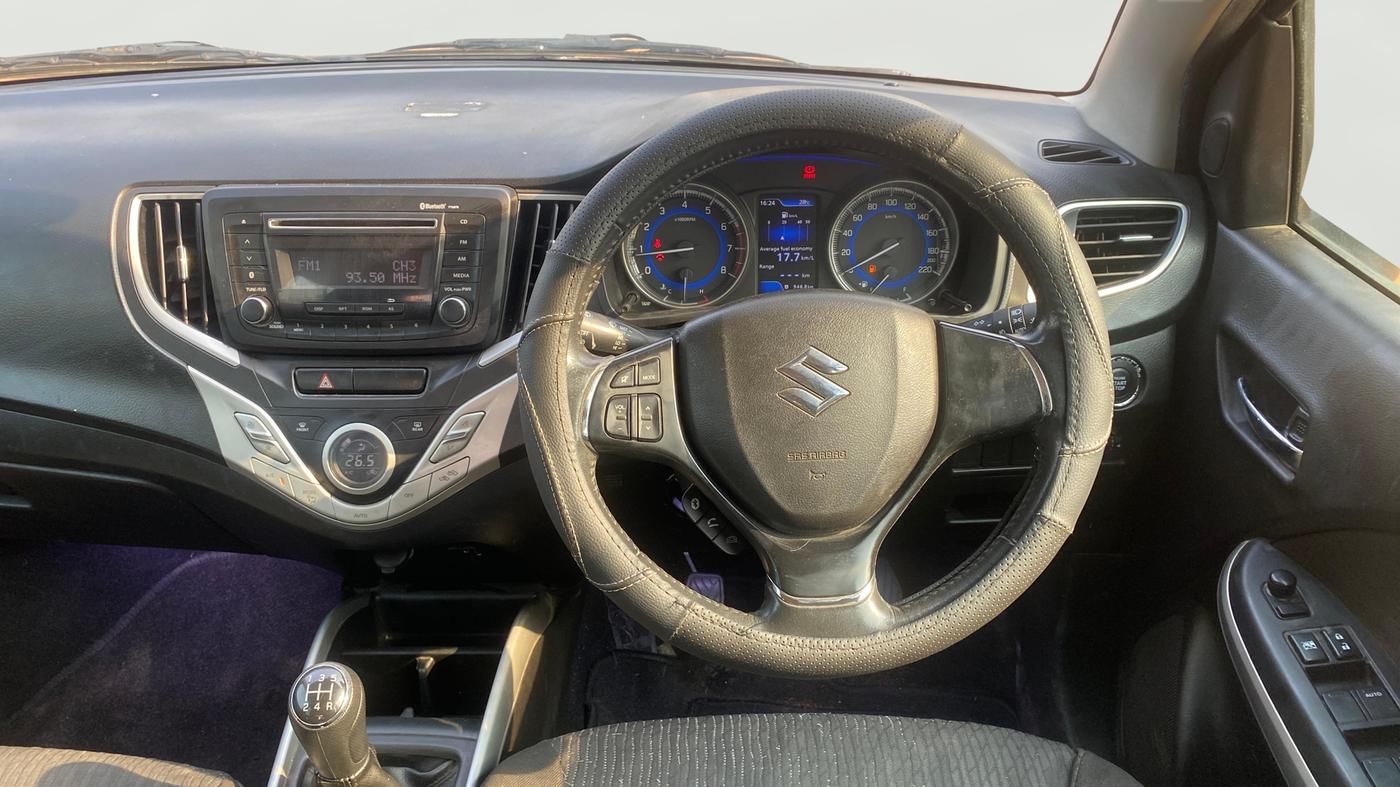 2017 Maruti Baleno ZETA PETROL 1.2, Petrol, Manual, 61,040 km, Steering Wheel Close Up