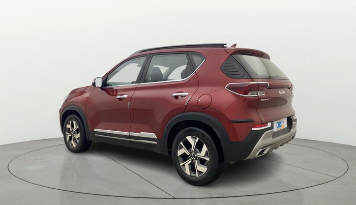 2021 KIA SONET HTX 1.0 IMT, Petrol, Manual, 43,344 km, Left Back Diagonal
