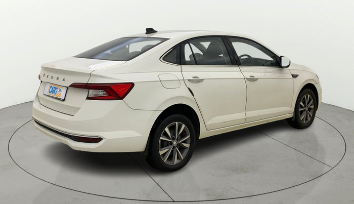 2022 Skoda SLAVIA STYLE 1.0L TSI AT, Petrol, Automatic, 41,072 km, Right Back Diagonal