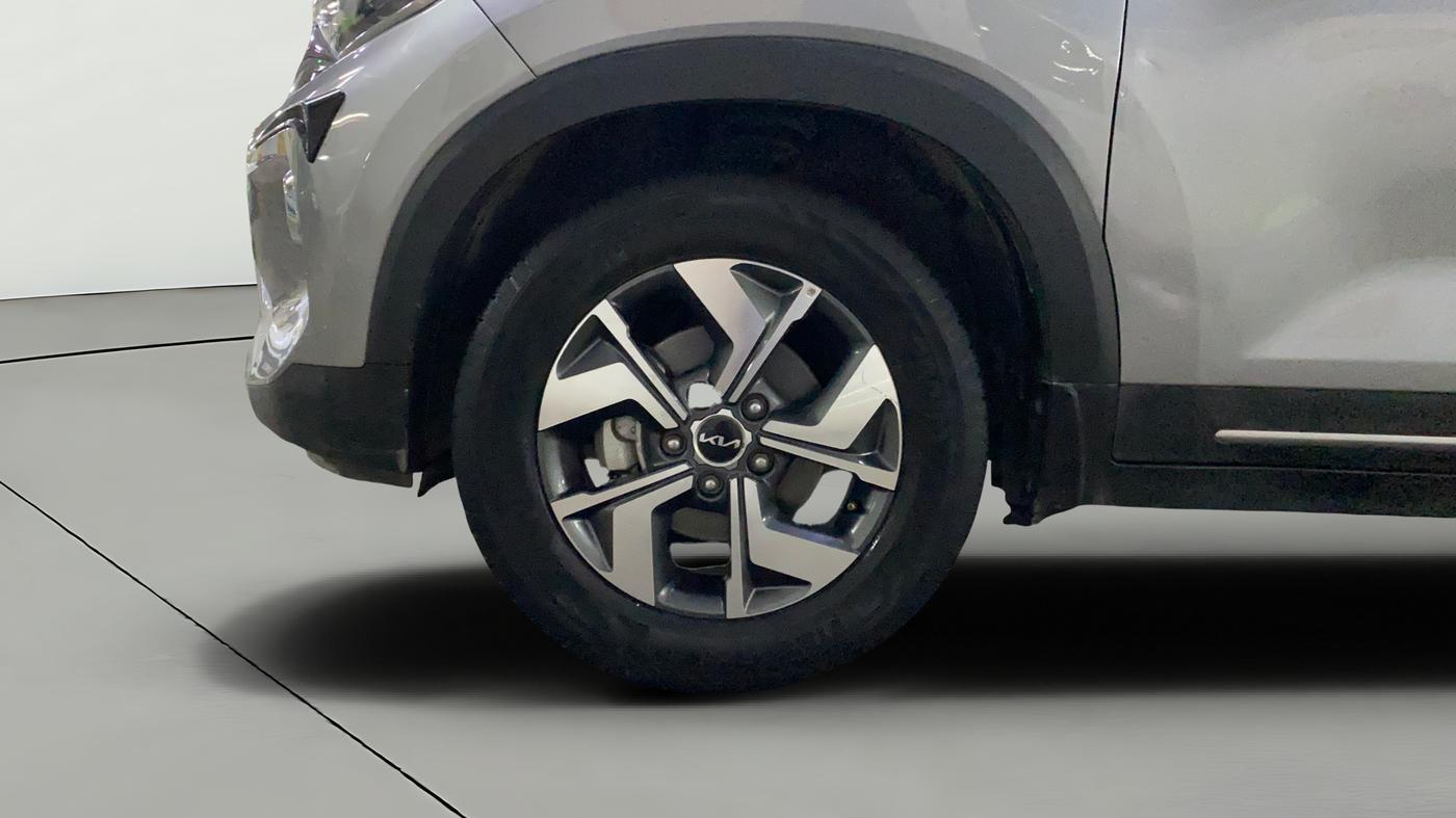 2021 KIA SONET HTX 1.0 IMT, Petrol, Manual, 57,281 km, Left Front Wheel
