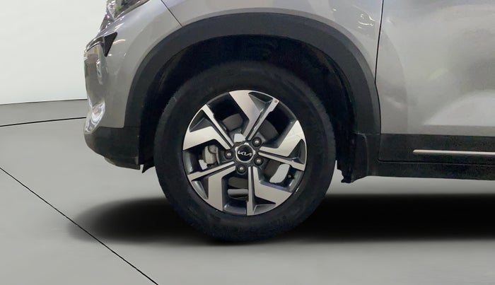 2021 KIA SONET HTX 1.0 IMT, Petrol, Manual, 57,281 km, Left Front Wheel