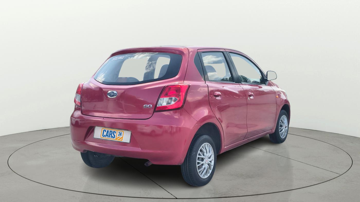 2014 Datsun Go T, Petrol, Manual, 77,725 km, Right Back Diagonal