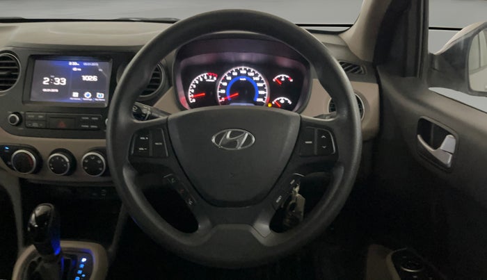 2018 Hyundai Grand i10 SPORTZ AT 1.2 KAPPA VTVT, Petrol, Automatic, 63,474 km, Steering Wheel Close Up