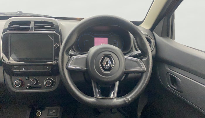 2022 Renault Kwid RXT 1.0 AMT, Petrol, Automatic, 18,156 km, Steering Wheel Close Up