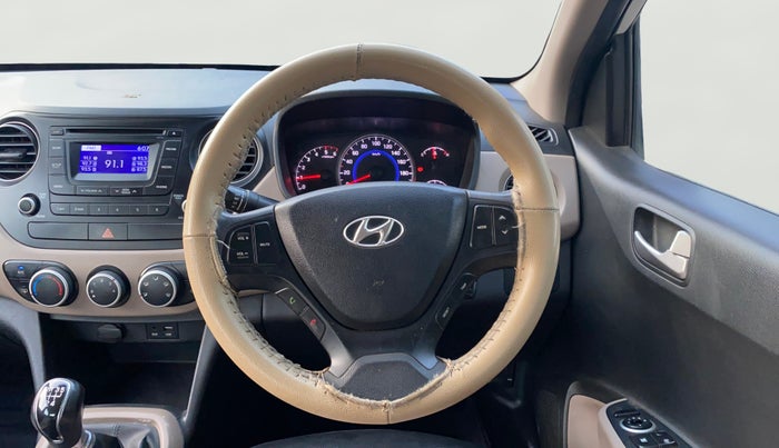 2016 Hyundai Grand i10 SPORTZ 1.1 CRDI, Diesel, Manual, 77,957 km, Steering Wheel Close Up
