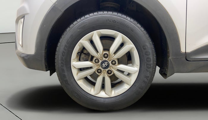 2016 Hyundai Creta SX PLUS 1.6 PETROL, Petrol, Manual, 50,334 km, Left Front Wheel