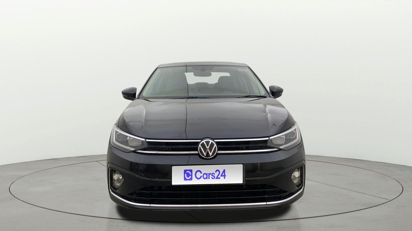 2024 Volkswagen VIRTUS TOPLINE TSI 1.0 AT, Petrol, Automatic, 25,122 km, Front