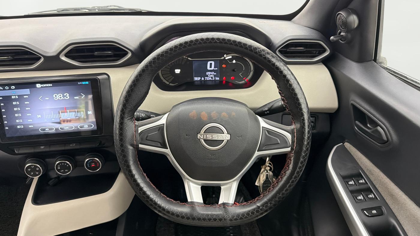 2022 Nissan MAGNITE XE, Petrol, Manual, 12,837 km, Steering Wheel Close Up