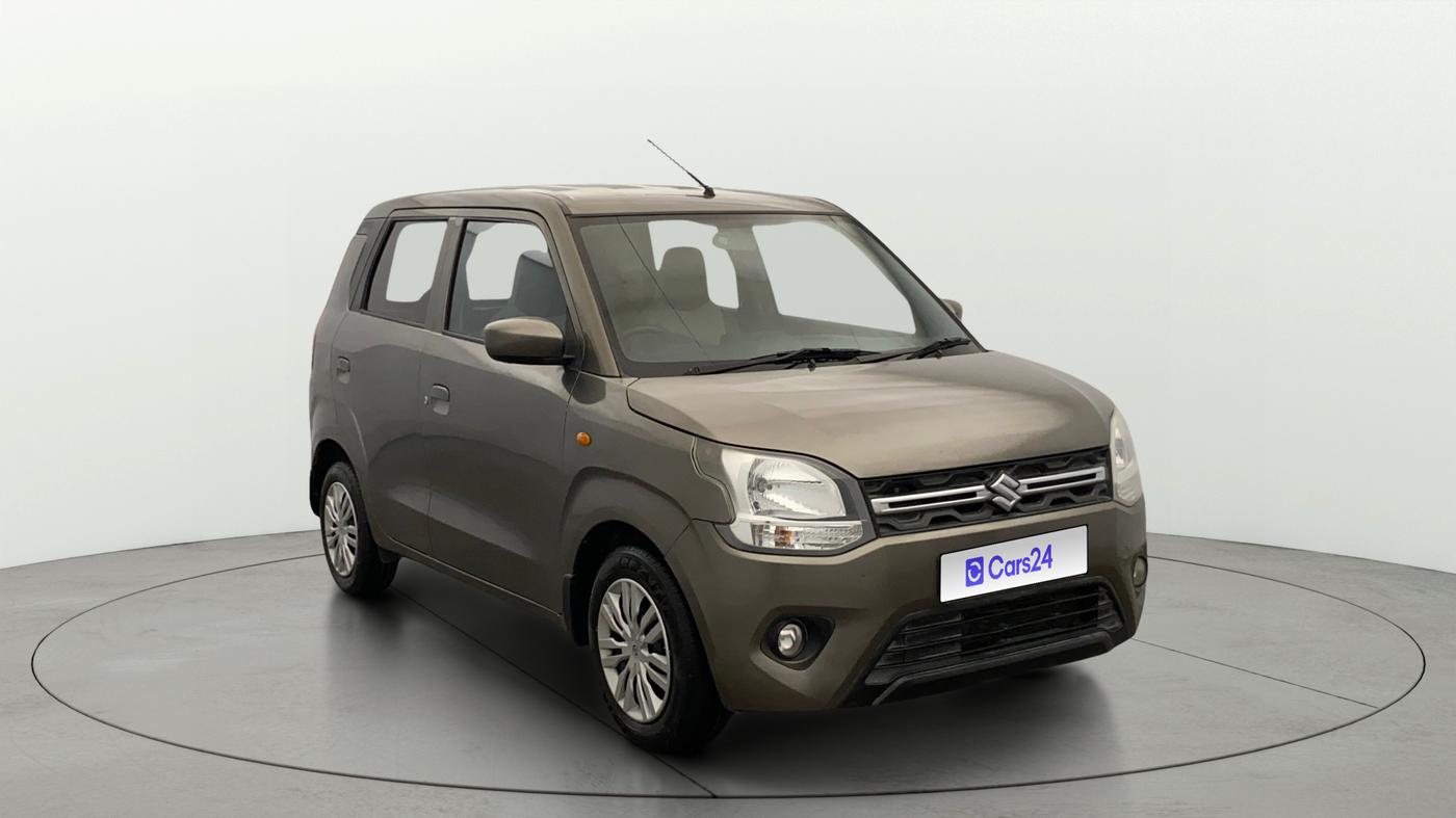 2020 Maruti New Wagon-R VXI 1.0, Petrol, Manual, 60,585 km, Right Front Diagonal