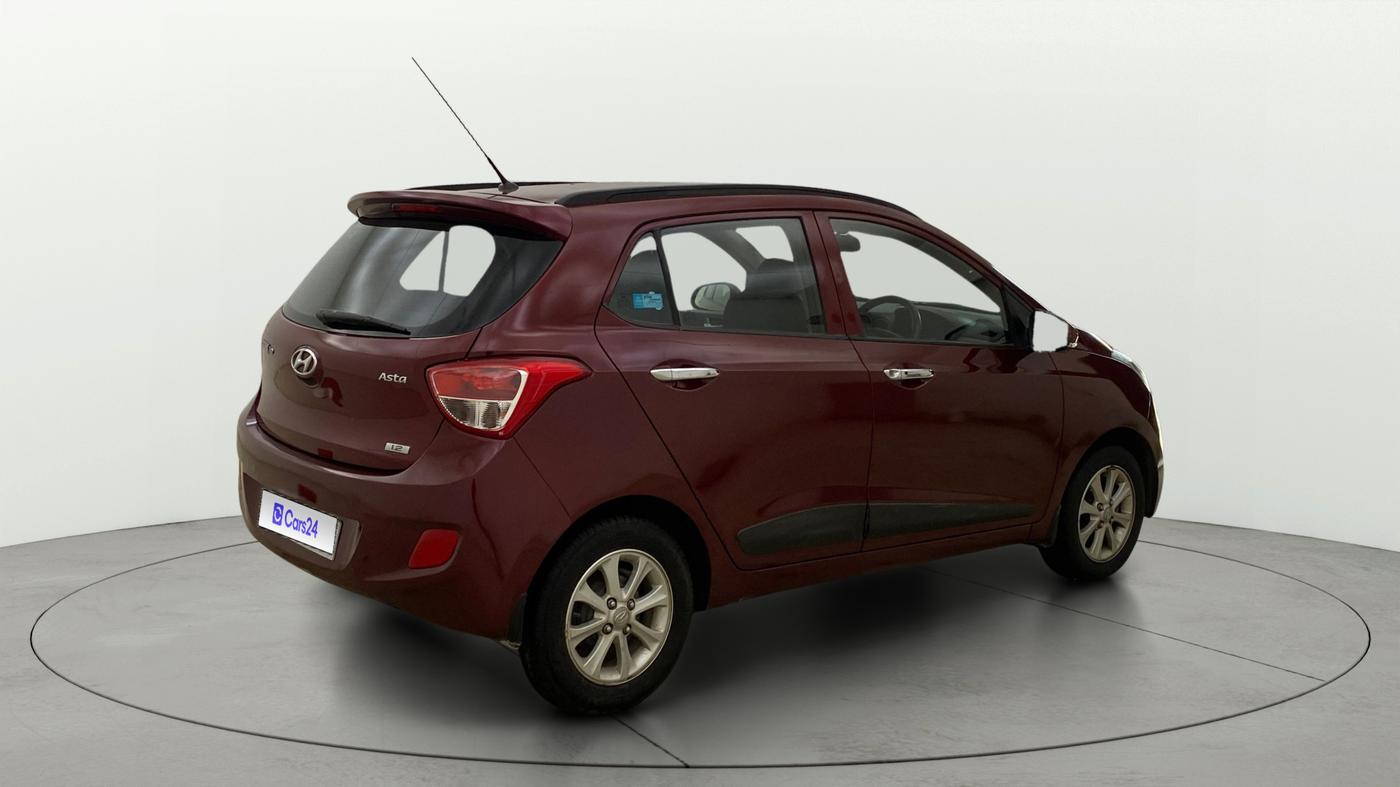 2016 Hyundai Grand i10 ASTA 1.2 KAPPA VTVT, Petrol, Manual, 37,584 km, Right Back Diagonal