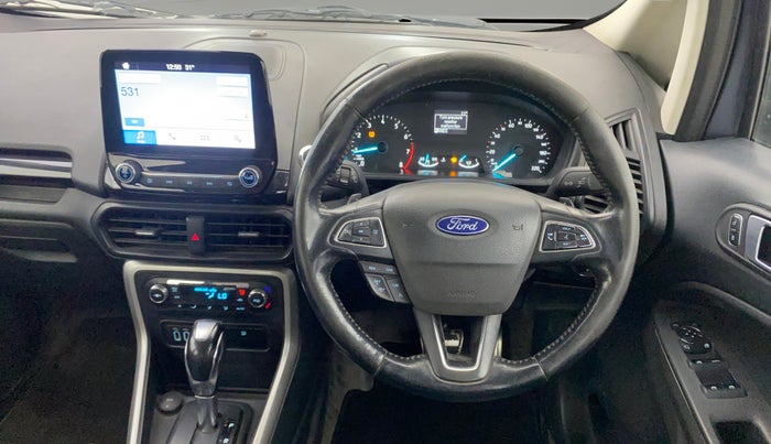 2017 Ford Ecosport TITANIUM + 1.5L PETROL AT, Petrol, Automatic, 75,205 km, Steering Wheel Close Up