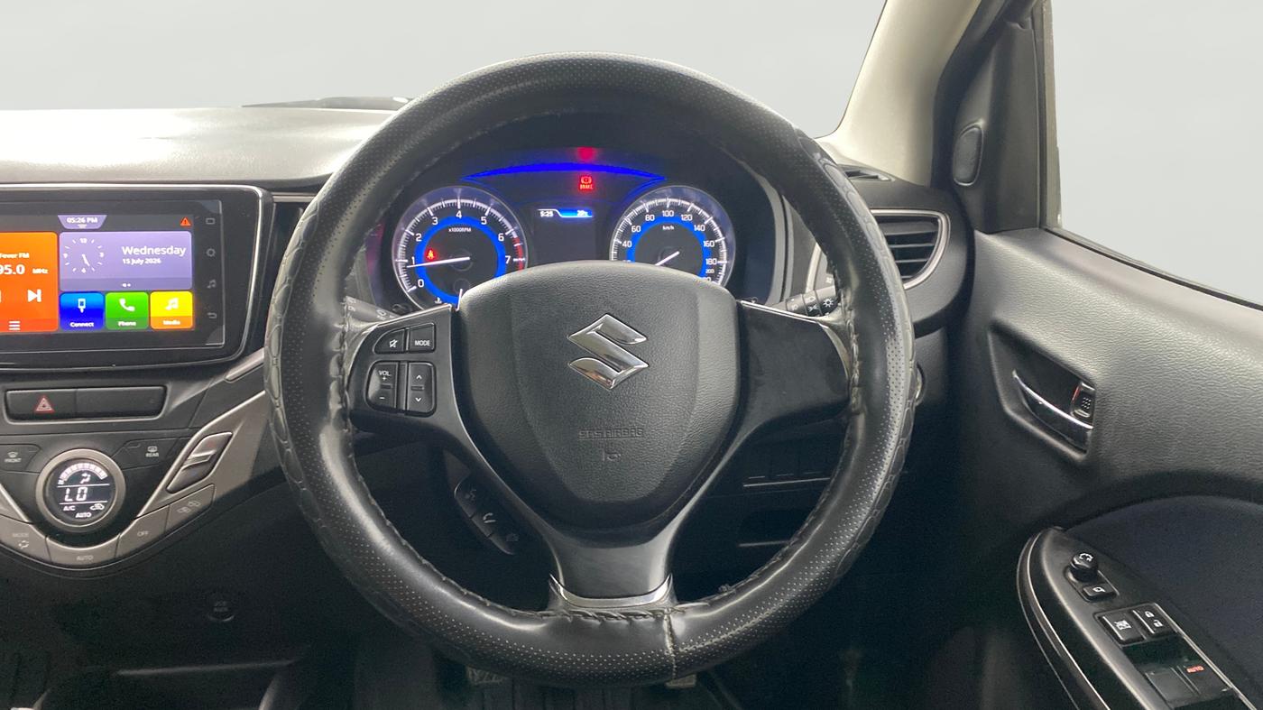 2021 Maruti Baleno ZETA PETROL 1.2, Petrol, Manual, 35,421 km, Steering Wheel Close Up