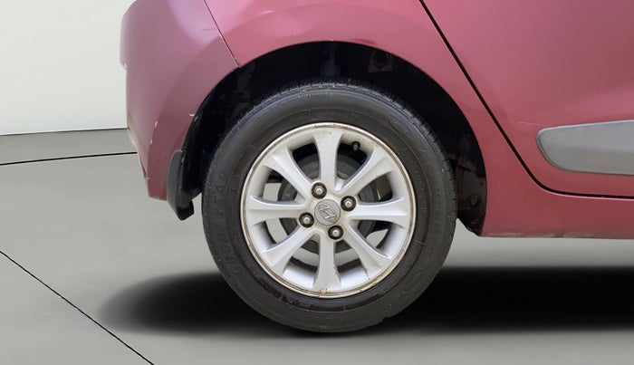 2015 Hyundai Grand i10 ASTA AT 1.2 KAPPA VTVT, Petrol, Automatic, 45,488 km, Right Rear Wheel