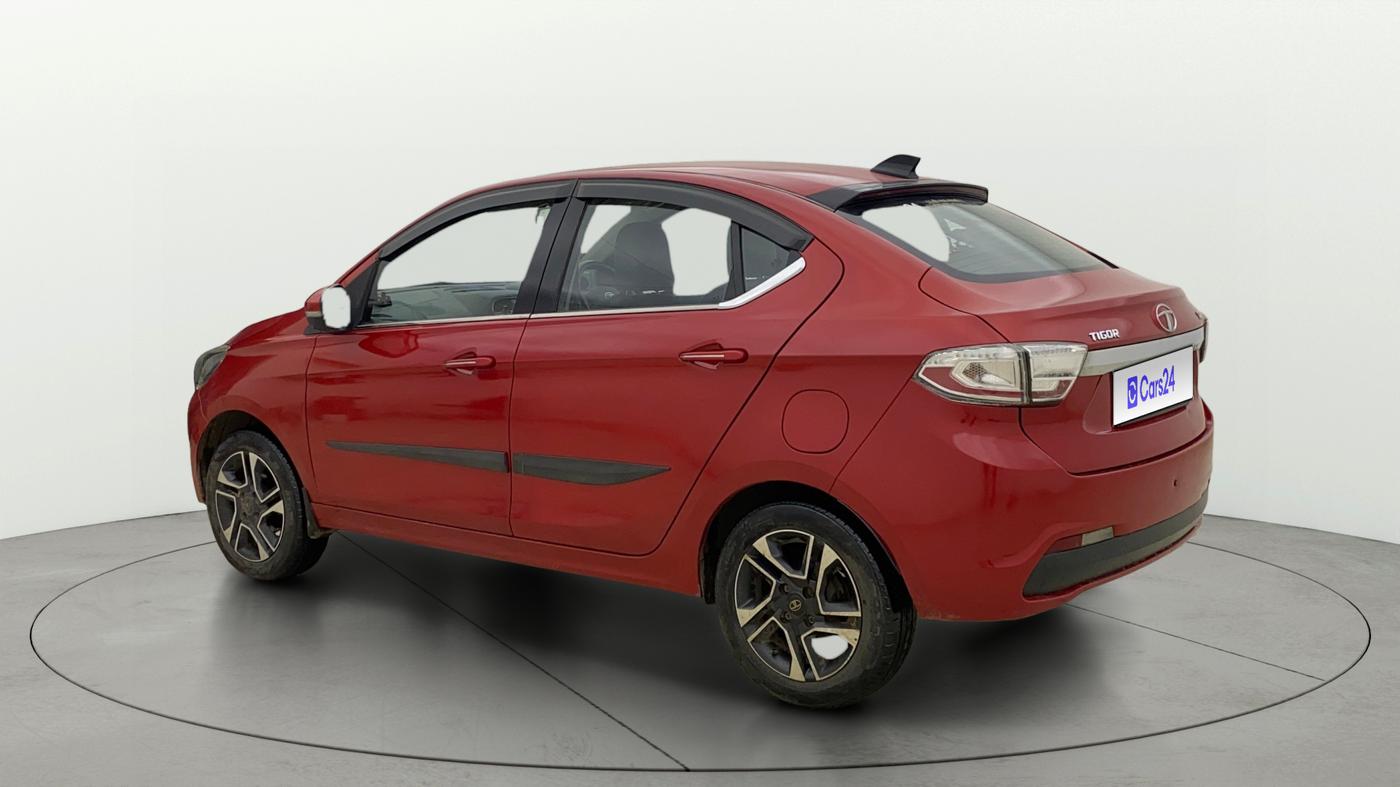 2018 Tata TIGOR XZ PLUS PETROL, CNG, Manual, 51,196 km, Left Back Diagonal