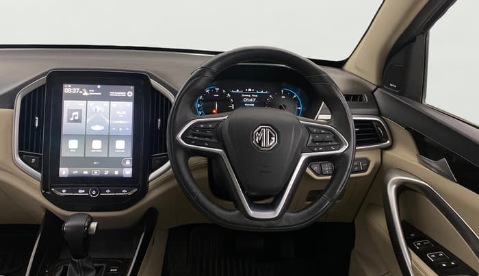 2021 MG HECTOR SHARP 1.5 PETROL CVT, Petrol, Automatic, 32,403 km, Steering Wheel Close Up