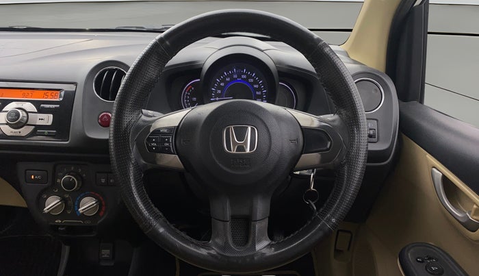 2015 Honda Amaze 1.2L I-VTEC VX, Petrol, Manual, 81,136 km, Steering Wheel Close Up