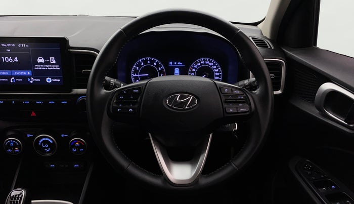 2022 Hyundai VENUE SX 1.0 TURBO IMT, Petrol, Manual, 57,517 km, Steering Wheel Close Up